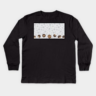 Bouncing Hedgehogs Kids Long Sleeve T-Shirt